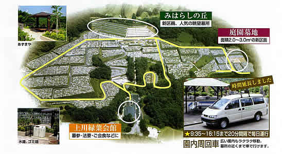 八王子 上川霊園の便利な施設